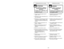 Page 39- 18 -- 39 -
➢ ➢
Motor protector by-pass automatically
opens to provide cooling air to motor
when a clog prevents the normal air flow.
The motor protector by-pass valve may
also open when the dust bin is full.
➢ ➢
Motor protector may open when
using tools.
➢ ➢
If motor protector opens, the vacuum
will make a slightly different sound.
Note: Do not block motor protector.
Motor Protector
Protecteur du moteur
Protector de motor
Motor Protector
➢ ➢
If a clog prevents the normal flow of air to the motor, the...