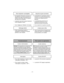 Page 17- 17 -
Boquilla de ajuste automáticoTête d’aspiration autoréglable
➢La boquilla de su aspiradora vertical
Panasonic se ajusta automáticamente
a la altura de cualquier pelo de
alfombra.
➢La característica permite que la
boquilla flote fácilmente en las
superficies del pelo de alfombra.
➢No se requieren los ajustes manuales.➢Cet aspirateur Panasonic incorpore un
dispositif qui règle automatiquement la
hauteur des brosses selon la longueur
des fibres de la moquette.
➢L’aspirateur peut donc passer...