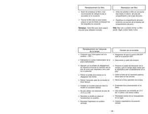 Page 35- 18 -
Protector
del motorMotor
ProtectorProtecteur
du moteur
M Mo
ot
to
or
r 
 P
Pr
ro
ot
te
ec
ct
to
or
r
➢
➢A
Au
ut
to
om
ma
at
ti
ic
ca
al
ll
ly
y 
 o
op
pe
en
ns
s 
 t
to
o 
 p
pr
ro
ov
vi
id
de
e 
 c
co
oo
ol
li
in
ng
g
a ai
ir
r 
 t
to
o 
 t
th
he
e 
 m
mo
ot
to
or
r 
 w
wh
he
en
n 
 a
a 
 c
cl
lo
og
g 
 o
oc
cc
cu
ur
rs
s 
 o
or
r
w wh
he
en
n 
 d
du
us
st
t 
 b
bi
in
n 
 n
ne
ee
ed
ds
s 
 c
ch
ha
an
ng
gi
in
ng
g.
.
➢ ➢M
Mo
ot
to
or
r 
 p
pr
ro
ot
te
ec
ct
to
or
r 
 m
ma
ay
y 
 o
op
pe
en
n 
 w...