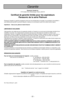 Page 51- 51 -
Garantie
Panasonic Canada Inc.
5770 Ambler Drive, Mississauga, Ontario L4W 2T3
Certificat de garantie limitée pour les aspirateurs
Panasonic de la série Platinum
Panasonic Canada Inc. garantit cet appareil contre tout vice de fabrication et accepte, le cas échéant, de remédier à
toute défectuosité pendant la période indiquée ci-dessous et commençant à partir de la date dachat original.
Aspirateurs -  Deux (2) an, pièces et main-doeuvre
LIMIT
ATIONS ET EXCLUSIONS
Cette garantie nest valide que pour...