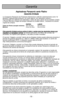 Page 52- 52 -
Garantía
A As
sp
pi
ir
ra
ad
do
or
ra
as
s 
 P
Pa
an
na
as
so
on
ni
ic
c 
 s
se
er
ri
ie
e 
 P
Pl
la
at
ti
in
no
o
G Ga
ar
ra
an
nt
tí
ía
a 
 l
li
im
mi
it
ta
ad
da
a
La Companía Panasonic de Productos Electronicos (referido colectivamente como el
garánte) reparará éste producto, sin costo alguno, con repuestos nuevos o
reconstruidos por defectos de materiales o mano de obra, dentro de los Estados Unidos
o Puerto Rico por el lapso de tiempo indicado en la tabla inferior , iniciando en la fecha...