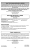 Page 56PANASONIC CONSUMER ELECTRONICS COMPANY
DIVISION OF MATSUSHITA ELECTRIC CORPORATION OF AMERICA
One Panasonic Way
Secaucus, New Jersey 07094
World Wide Web Address
http://www.panasonic.com If your Panasonic Vacuum Cleaner needs service, look in the yellow pages of the telephone book under
HOME APPLIANCE SERVICE for your nearest Panasonic Services Company (“PASC”) Factory Servicenter,
or PASC authorized Servicenter, or call, 1-800-211-PANA (7262) toll free to find a convenient servicenter. DO
NOT send the...