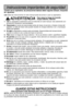 Page 7Instrucciones importantes de seguridad
C Cu
ua
an
nd
do
o 
 u
us
se
e 
 s
su
u 
 a
as
sp
pi
ir
ra
ad
do
or
ra
a,
, 
 l
la
as
s 
 p
pr
re
ec
ca
au
uc
ci
io
on
ne
es
s 
 b
bá
ás
si
ic
ca
as
s 
 d
de
eb
be
en
n 
 s
se
eg
gu
ui
ir
rs
se
e 
 s
si
ie
em
mp
pr
re
e,
, 
 i
in
nc
cl
lu
uy
ye
en
nd
do
o
l la
as
s 
  
 s
si
ig
gu
ui
ie
en
nt
te
es
s:
:
L Le
ea
a
todas las instrucciones en este manual antes de armar o usar su aspiradora.
A AD
DV
VE
ER
RT
TE
EN
NC
CI
IA
A
1
1.
.U
Us
se
e
su aspiradora solamente como...