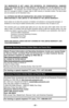 Page 61- 61 -
THE WARRANTOR IS NOT LIABLE FOR INCIDENTAL OR CONSEQUENTIAL DAMAGES
RESULTING FROM THE USE OF THIS PRODUCT, OR ARISING OUT OF ANY BREACH OF THIS
WARRANTY. (As examples, this excludes damages for lost time, travel to and from the servicer,
loss of or damage to media or images, data or other memory or recorded content. The items listed
are not exclusive, but for illustration only.)
ALL EXPRESS AND IMPLIED WARRANTIES, INCLUDING THE WARRANTY OF
MERCHANTABILITY, ARE LIMITED TO THE PERIOD OF THE LIMITED...