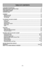 Page 3- 3 -
CONSUMER INFORMATION........................................................................\
...................................... 6
IMPORTANT SAFETY INSTRUCTIONS ........................................................................\
....................9
PARTS IDENTIFICATION ........................................................................\
................................... .......12
CONSUMABLE PARTS ........................................................................\...
