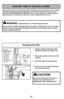 Page 32- 32 -
ROUTINE CARE OF VACUUM CLEANER
Performing the tasks in the following sections will keep your new Panasonic vacuum clean\
er
operating at peak performance levels and will ensure these high levels f\
or years to come.
Check the BEFORE REQUESTING SERVICE section in this manual for recommendations on
performing some of these tasks to help solve various problems that may occur.
WARNINGElectrical Shock or Personal Injury Hazard
Disconnect the electrical supply before servicing or cleaning the vacuum\...