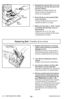 Page 34- 34 -www.panasonic.com
U.S.  1-855-726-2495 (TOLL FREE)
➢ Reinstall the exhaust filter cover by
inserting the tab into the slot in the
vacuum cleaner. 
Reinstalar la cubierta del filtro de
escape insertar la lengüeta en la
ranura de la aspiradora. 
➢ Press firmly to snap exhaust filter
cover into place.
Presione firmemente para cerrar la
cubierta del filtro en su lugar.
➢ Make sure you hear a “click” sound
to indicate that the filter cover is
fully latched.
Asegúrese de oír un “clic” esto
indicara que...