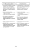 Page 55➢Les éléments du détecteur de poussière
comportent deux cellules optiques
situées dans la bouche d'aspiration.  À
l'occasion, il peut s'avérer nécessaire
de nettoyer ces deux cellules optiques
afin d'assurer un rendement optimal du
détecteur.
➢ Nettoyer les cellules optiques:
•  Quand de la poussière ou de la saleté
adhère à leur surface.
•  Après avoir vidé le godet à poussière. 
➢ Pour nettoyer les cellules optiques
retirer le couvercle de la tête
d’aspiration de l'aspirateur....