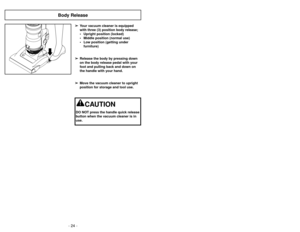 Page 24- 24 -- 41 -
➢Ce filtre HEPA a pour but dépurer lair
recyclé de la poussière.
➢Vérifier le filtre lorsque le bac à
poussière est vidé. Le remplacer, au
besoin.
➢Pour le retirer, soulever la languette
dégagement et tourner.
➢Enlever le filtre en le tirant.
➢Sassurer que le bord en mousse du
filtre soit face à laspirateur lors de la
mise en place du filtre dans le logement
du filtre.
➢Remettre le couvercle du filtre sur le
dessus du boîtier en lenclenchant tel
que démontré
* Ce filtre ne peut être nettoyé...