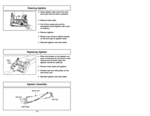 Page 341)
➢Ne brancher qu’une fois l’assemblage
terminé.
➢Retirer la vis du manche.
➢Insérer le manche.
➢Insérer la vis.
➢Serrer la vis.
2)
➢Insérer le cordon d’alimentation à
l’intérieur du crochet.
3)
➢Enrouler le cordon autour du crochet.
➢Fixer la fiche au cordon d’alimentation à
l’aide de son agrafe.
Colocación del mango
Montaje
Assemblage
Montage du manche
1)➢No enchufe hasta que el montaje esté
completo.
➢Quite el tornillo del mango.
➢Meta el mango con los sujetadores del 
cordón en la parte posterior de...