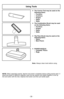 Page 30- 30 -
Using Tools
➢
➢The Crevice Tool may be used on the
following items:
• Furniture
• Cushions
• Drapes
• Stairs
• Walls
➢ ➢ The Combination Brush may be used
on the following items:
• Furniture • Drapes
• Stairs
• Walls
➢
➢ The Floor Brush may be used on the
following items:
• Stairs
• Bare Floors
Note:  Always clean tools before using.
➢
➢
POWER NOZZLE:
• Carpeted  Floors
• Rugs
NOTE: When separating wands, depress lock button completely before pulling wands apart. If
wand lock button is difficult...