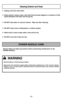 Page 40- 40 -
Always follow all safety precautions before performing maintenance to th\
e
POWER NOZZLE.
POWER NOZZLE CARE
Cleaning Exterior and Tools
➢ ➢Unplug cord from wall outlet.
➢
➢ Clean exterior using a clean, soft cloth that has been dipped in a solut\
ion of mild
liquid detergent and water and wrung dry.
➢ ➢ DO NOT drip water on vacuum cleaner.  Wipe dry after cleaning.
➢
➢ DO NOT clean tools in dishwasher or clothes washer.
➢
➢ Wash tools in warm soapy water, rinse and air dry.
➢
➢ DO NOT use tools if...