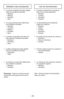 Page 31- 31 -
Uso de herramientasUtilisation des accessoires
➢  La Herramienta para hendiduras
puede ser usada en:
     •   Muebles
     •   Cojines
     •   Cortinas
     •   Escaleras
     •   Paredes
➢  El Cepillo de piso puede ser usado en:
      •   Escaleras
      •   Pisos sin alfombras
     •   Paredes ➢  El cepillo combinación se puede uti-
lizar en los puntos siguientes: 
     •   Muebles
      •   Cortinas
     •   Escaleras
     •   Paredes
➢  Le suceur plat peut être utilisé dans
les conditions...