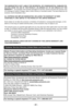 Page 61- 61 -
THE WARRANTOR IS NOT LIABLE FOR INCIDENTAL OR CONSEQUENTIAL DAMAGES RE-
SULTING FROM THE USE OF THIS PRODUCT, OR ARISING OUT OF ANY BREACH OF THIS
WARRANTY. (As examples, this excludes damages for lost time, travel to and from the servicer, loss
of or damage to media or images, data or other memory or recorded content. The items listed are not
exclusive, but for illustration only.)
ALL EXPRESS AND IMPLIED WARRANTIES, INCLUDING THE WARRANTY OF MER-
CHANTABILITY, ARE LIMITED TO THE PERIOD OF THE...