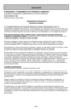 Page 31- \f1 -
GarantGa
PANASONIC CONSUMER ELECTR\5ONICS COMPANY
DIVISION OF PANASONIC CORPORATION OF NORTH AMERICA
One Panasonic Way
Secaucus, New Jersey 07094
Aspiradoras PanasonicGarantía limitada
La CompaHGa Panasonic de Productos ElectrInicos (referido \5colectivamente como "el
Garantizante") repararD Fste producto, sin costo alguno, con re\5puestos nuevos o reconstruidos por
defectos de materiales o mano de obra, dentro \5de los Estados Unidos o Puerto Rico por un aHo de
la fecha de compra...