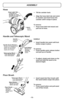 Page 10- 10 -HANDLE
➢Insert handle into wand until lock
button snaps in place. 
To remove: 
➢Press handle quick release button
and pull up on handle. 
➢
To adjust, simply push down on the
wand and slide the wand to the
desired height.
Handle
Poignée
Mango
Telescoping Wand
Tube télescopique
Tubo telescópicoLock Button
Bouton de
blocage
Botón de
cierre Handle Quick Release
Botón de liberación
rápida del mango Bouton de dégagement
rapide de la poign eé
ASSEMBLY
➢Tilt the canister back.
➢Align the hose latch tab...