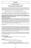 Page 45- 45 -
Panasonic Canada Inc.
5770, Ambler Drive, Mississauga (Ontario) L4W 2T3
PRODUIT PANASONIC - GARANTIE LIMITÉE
Panasonic Canada Inc. garantit que ce produit est exempt de défauts de matériaux et de main-d’œuvre dans un
contexte d’utilisation normale pendant la période indiquée ci-après à compter de la date d’achat original et, dans
l’éventualité d’une défectuosité, accepte, à sa discrétion, de (a) réparer le produit avec des pièces neuves ou remises à
neuf, (b) remplacer le produit par un produit...