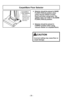 Page 26- 26 -
Carpet/Bare
Floor SelectorControl para
alfombra/sin
alfombra Sélecteur
tapis/plancher➢ Selector should be placed in BARE
FLOOR (TOOLS) position when
using vacuum cleaner on bare
floors and when using tools. The
agitator does not rotate in the BARE
FLOOR (TOOLS) position.
➢ Selector should be placed in
CARPET position when using
vacuum cleaner on carpeted floors.
Carpet/Bare Floor Selector
CAUTION
Incorrect setting may cause floor or
carpet damage. 