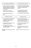 Page 33- 33 -
Boquilla de ajuste automáticoTête d’aspiration autoréglable
➢La boquilla de su aspiradora vertical
Panasonic se ajusta automáticamente
a la altura de cualquier pelo de
alfombra.
➢Esta característica permite que la
boquilla flote fácilmente en las
superficies del pelo de alfombra.
➢No se requieren los ajustes manuales.
➢
Cette tête d'aspiration de l’aspirateur
Panasonic incorpore un dispositif qui
règle automatiquement la hauteur des
brosses selon la longueur des fibres
de la moquette.
➢...