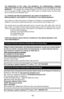 Page 59- 59 -
THE WARRANTOR IS NOT LIABLE FOR INCIDENTAL OR CONSEQUENTIAL DAMAGES
RESULTING FROM THE USE OF THIS PRODUCT, OR ARISING OUT OF ANY BREACH OF THIS
WARRANTY. (As examples, this excludes damages for lost time, travel to and from t\
he servicer,
loss of or damage to media or images, data or other memory or recorded content. The items listed
are not exclusive, but for illustration only.)
ALL EXPRESS AND IMPLIED WARRANTIES, INCLUDING THE WARRANTY OF
MERCHANTABILITY, ARE LIMITED TO THE PERIOD OF THE...