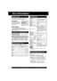 Page 44For assistance, please call : 1-800-211-PANA(7262) or send e-mail to : consumerproducts@panasonic.com4
Unit Information
Playing older or damaged tapes may eventually 
cause video heads to become clogged.
  Speci cations
 Designs and spec i   
ca tions are sub ject to change 
without no tice.
V I DEO  HEADS  MAY
NEED  CLEAN I NG  PL EASE   I NSERT  HEAD CLEAN I NG  CASSETTE 
OR  REFER   TO  MANUAL 
END : PLAY
  Head Cleaning
 
Record/Playback Time
Only use tapes with the  
 mark in this unit.
Unit auto...