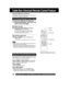 Page 3232For assistance, please call : 1-800-211-PANA(7262) or send e-mail to : consumerproducts@panasonic.com
Universal Remote Control is...
The Remote Control may be set up to control some
basic DSS or Cable box functions.
The Universal Remote Control Setup
1
Cable Box Universal Remote Control Feature
Using the Universal Remote Control
Press COMBO or DSS CABLE on the remote
control to select the desired mode. (See below for
buttons available in each mode.)
Once the remote control has been properly set up, you...