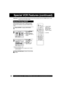 Page 2828For assistance, please call : 1-800-211-PANA(7262) or send e-mail to : consumerproducts@panasonic.com28For assistance, please call : 1-800-211-PANA(7262) or send e-mail to : consumerproducts@panasonic.com
SELECT/SET   :CH UP 
 :CH DOWN 
 :VOL UP 
 :VOL DOWN
ACTION
Remote Warning  ON/OFF 
1
Press ACTION twice to return to the normal 
screen. 
When Universal Remote Control (page 32) is used, 
and this feature is set to “ON,” a  warning appears 
whenever an invalid key is pressed in DSS or Cable 
mode.
2...