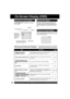 Page 3434For assistance, please call : 1-800-211-PANA(7262) or send e-mail to : consumerproducts@panasonic.com34For assistance, please call : 1-800-211-PANA(7262) or send e-mail to : consumerproducts@panasonic.com
  Warning and Instruction DisplaysThese displays will alert you to a missed 
operation or provide further instructions.
Press DISPLAY to display or remove 
the overlay.Whenever a blank section of a tape comes up in 
Play mode, or when the selected channel has no 
broadcast signal with the Weak Signal...