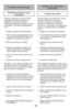 Page 39Cuidado de rutina de la 
aspiradoraEntretien de l’aspirateur
Remplacement du sac à 
poussièreCambio de bolsa
Siempre opere la aspiradora con bolsas
de polvo Panasonic. Las bolsas
Panasonic pueden ser compradas a
través de un distribuidor autorizado
Panasonic u ordenadas a la compañia de
servicio.  Consulte Partes Consumibles.
Pág. 14N’utiliser l’aspirateur qu’avec un sac à
poussière Panasonic. Consulter un
détaillant ou un centre de service
Panasonic agréé pour l’achat de ces sacs
à poussière.  Voir...