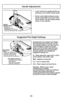 Page 26Handle Adjustments
Suggested Pile Height Settings
Handle
Release Pedal
Pédale de
dégagement de
l’inclinaison du manche
Pedal de liberación del mango
Pile Height
Pedal
Pédale de réglage de
la hauteur des brosses
Pedal de selección de
nivel de pelo de la alfombra
Pile Height Indicator
Indicateur de la hauteur
des brosses
Indicator de nivel de
pelo de la alfombra
- 26 -
➢Lower wand from upright position by
pressing on the handle release pedal. 
➢Select a pile height setting by press-
ing the small pedal on...