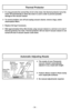 Page 34- 34 -
Thermal Protector
➢If a clog prevents the normal flow of air to the motor, the thermal protector turns the
motor off automatically to allow the motor to cool in order to prevent possible
damage to the vacuum cleaner.
➢To correct problem, turn off and unplug vacuum cleaner, remove clogs, and/or
clean/replace filters.
➢Replace full bag if necessary.
➢Wait approximately thirty (30) minutes, plug vacuum cleaner in, and turn on to see if
thermal protector has reset. Thermal protector will not reset if...