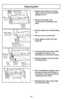 Page 46- 46 -
Replacing Belt
AgitatorAgitateur
Agitador
BeltCourroie
Correa
Motor ShaftArbre du moteur
Eje del motor
Motor ShaftArbre du moteur
Eje del motor
Belt Groove
Polea para correa Rainure de la courroie
End CapBouchon
Tapa del
extremo
SlotFente
RanuraNozzleTête daspiration
Boquilla
AgitatorAgitateur
Agitador
➢Replace belt whenever a burning
rubber smell caused by excessive
slippage occurs.
➢Remove lower plate.  See
“Removing and Installing Lower
Plate”
➢Remove agitator by carefully lifting
out.
➢Remove...