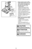 Page 19➢Selector should be placed in BARE
FLOOR (TOOLS) position when using
vacuum cleaner on bare floors and
when using tools. The agitator does
not rotate in the BARE FLOOR
(TOOLS) position.
Le sélecteur doit être à la position
« BARE FLOOR (TOOLS) » lors de
l’utilisation sur les planchers ou des
accessoires. L’agitateur ne tourne pas à
la position « BARE FLOOR (TOOLS) ».
Se debe colocar el selector en la
posición  para BARE FLOOR (TOOLS)
cuando pasa la aspiradora en los suelos
sin alfombra y cuando se usan...