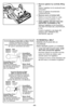 Page 40➢ Remove agitator by carefully lifting
out.
     Retirer l’agitateur en le soulevant avec
précaution.
     Sacar el agitador levantándolo
cuidadosamente.
➢ Remove worn or broken belt.
     Retirer la courroie brisée ou usée.
     Saque la correa gastada o rota.
➢ Clean agitator and end caps (see
AGITATOR, CLEANING p. 42).
     Nettoyer l'agitateur et les bouchons
(Voir NETTOYAGE DE L’AGITATEUR,
p. 42).
     Limpie el agitador y las tapas del
extremo (Ver LIMPIEZA DEL
AGITADOR, pàg 42).
TO REINSTALL...