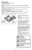 Page 43➢ Release lower plate by rotating the
lower plate latches to the UNLOCK
position.  Lift off lower plate.
     Libérer la plaque inférieure en pivotant
ses taquets à la position de
déverrouillage. Soulever la plaque
inférieure.
     Para liberar la base inferior, gire los
pestillos de la base inferior a la
posición "abierto" (UNLOCK). Quite la
base inferior. ➢ Turn off and unplug the vacuum
cleaner.
     Mettre l’aspirateur hors marche et le
débrancher.
     Apague y desconecte la aspiradora.
➢...