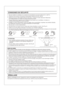 Page 22
2. Sassurer que la tension nominale de lalimentation secteur est 120 V, 60 Hz.
4. Toujours debrancher lappareil avant deffectuer tous travaux sur le ventilateur, le moteur ou
la boite deraccordement ou a leur proximite.
5. Proteger le cordon dalimentation contre les aretes vives, les lubrifiants, la graisse, les surfaces chaudes,
les substances chimiques ou tout objet susceptible de lendommager.
6. Ne pas plier le cordon dalimentation.
1. Ne pas installer le ventilateur a un endroit ou la temperature...