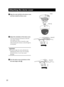 Page 2222
Attaching the dome cover
1 Align the mark with [|] on the dome cover, 
and then install the dome cover. 
2 Adjust the orientation of the dome cover.  
Turn the enclosure clockwise so that the 
mark aligns with [||]. 
Turn the dome cover to the left or right 
while viewing the monitor so that the light is 
not blocked. 
Important: 
•  Be sure to align the mark with [||] when 
adjusting the dome cover. Do not apply 
excessive force, or you may cause 
damage.
3  Turn the dome cover clockwise so that 
the...