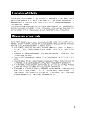 Page 55
Limitation of liability
THIS  PUBLICATION  IS  PROVIDED  "AS  IS"  WITHOUT  WARRANTY  OF  ANY  KIND,  EITHER  
EXPRESS  OR  IMPLIED,  INCLUDING  BUT  NOT  LIMITED  TO,  THE  IMPLIED  WARRANTIES  OF 
MERCHANTABILITY,  FITNESS  FOR  ANY  PARTICULAR  PURPOSE,  OR  NON-INFRINGEMENT  OF 
THE THIRD PARTY'S RIGHT.
THIS  PUBLICATION  COULD  INCLUDE  TECHNICAL  INACCURACIES  OR  TYPOGRAPHICAL 
ERRORS.  CHANGES  ARE  ADDED  TO  THE  INFORMATION  HEREIN,  AT  ANY  TIME,  FOR  THE 
IMPROVEMENTS OF THIS...