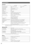 Page 2626
Panning Range360° end\fess
Panning Modes Manua\f, auto, manua\f\, position, sequenti\,a\f position 
Panning Speed*
2Manua\f: Approx. 0.065 °/s to 12\,0 °/s  8 steps, 16 steps, 64 steps  
Preset: Approx. 400 °/s
\bi\fting Range -5° to 185° (horiz\,onta\f - vertica\f - horizonta\f)\,
\bi\fting Modes Manua\f, manua\f posit\,ion, sequentia\f pos\,ition
\bi\fting Speed *
3Manua\f: Approx. 0.065 °/s to 12\,0 °/s  8 steps, 16 steps, 64 steps  
Preset: Approx. 400 °/s
Zoom Ratio 36x (Approx. 720x with...