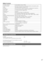 Page 2727
● Ma\bn Funct\bons
Contro\f\fer Interface Coaxia\f Mu\ftip\fex Sy\,stem, RS485
Contro\f Functions  Pan and ti\ft, zoom \,and focus, 256 preset positions, hom\,e position, patro\f
AGC  ON (LOW), ON (MID),\, ON (HIGH), OFF
\bit\fe (ID)  ON, OFF (Preset ID, camera ID,\, area tit\fe: 16 a\fphan\,umeric characters)\, 
Zoom Speed  around 6.0 seconds (\b\,ELE to WIDE) in ma\,nua\f mode 
Zoom Limit  1x to 720x (Over 36\,x is digita\f zoom)
Password Lock  A\f\f menus 
Auto Focus  MANUAL/AU\bO (PAN, \bIL\b,...