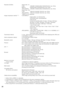 Page 36Resolution (SC384): Aspect ratio: 4:3
    H.264 1280x960/ VGA(640x480)/ QVGA(320x240), max. 30 fps
    MPEG-4 VGA(640x480)/ QVGA(320x240), max. 30 fps
    JPEG (MJPEG) 1280x960/ VGA(640x480)/ QVGA(320x240), max. 30 fps
    Aspect ratio: 16:9
    H.264 1280x720/ 640x360/ 320x180, max. 30 fps
    JPEG (MJPEG) 1280x720/ 640x360/ 320x180, max. 30 fps
    * MPEG-4 is not supported.
Image compression method*
1 *2:  H.264/MPEG-4
     Image quality: Low/ Normal/ Fine
     Transmission type: Unicast/Multicast...