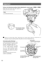 Page 3030
Adjustment
z Adjust the camera angle. When determining the camera angle, repeat fine adjustments by 
gradually moving the panning table, tilting table, and azimuth adjustment ring. 
Horizontal position (Panning)
Loosen the panning lock screw, rotate 
the panning table to adjust the pan 
direction. (Adjustable range: 350 °)
Panning is possible within the range 
of 180 ° (when panning clockwise) 
and 170 ° (when panning counter-
clockwise). After adjustment, tighten 
the panning lock screw to fix the...