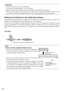 Page 2424
Important:
  •  Use all 4 pairs (8 pins) of the LAN cable. 
  •  The maximum cable length is 100 m {328 feet}.
  •  Make sure that the PoE device in use is compliant with IEEE802.3af standard. 
  •  When the LAN cable is disconnected once, reconnect the cable after about 2 seconds. When  the cable is quickly reconnected, the power may not be supplied from the PoE device.
Waterproof treatment for the cable joint sections
Adequate waterproof treatment is required for the cables when installing the...