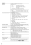 Page 4646
•	Network
Network:
Resolution:10BASE-T/100BASE-TX, RJ45 connector
Aspect ratio: 4:3
H.264  1280×960/ VGA (640×480)/  
  QVGA (320×240), max. 30 fps
MPEG-4  VGA (640×480)/ QVGA (320×240),  
  max. 30 fps
JPEG (MJPEG)  1280×960/ VGA (640×480)/  
  QVGA (320×240), max. 30 fps
Aspect ratio: 16:9
H.264  1280×720/ 640×360/ 320×180, max. 30 fps
JPEG (MJPEG)  1280×720/ 640×360/ 320×180, max. 30 fps
* MPEG-4 is not supported. 
Image compression method*1 *2:H.264/MPEG4 Image quality: Low/ Normal/ Fine...