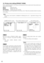 Page 4242
    **CAMERA SETUP** 2/2
PRIVACY ZONE OFF    
MIRROR       OFF
LENS-DRIVE   DC
STABILIZER   OFF
RET TOP END  **ZONE NUMBER 1 /8** 
   
    
 
 RET TOP END  **ZONE NUMBER 1 /8** 
POSITION      PUSH SW
SCALE         PUSH SW
 SET DEL
 RET TOP END
12. Privacy zone setting [PRIVACY ZONE]
When undesired portions in the camera shooting area (on the screen) exist, those portions (pri-
vacy zone) are hidden. 
ON (1):Grays the zone.
ON (2):Mosaics the zone. 
OFF (default):Displays the zone normally. 
Up to 8...