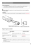 Page 6565
Installations/Connexions
zMonter lobjectif (en option) en le vissant lentement dans le sens des aiguilles
dune montre.
Important:
•Pour utiliser un objectif à monture de type C, utiliser ladaptateur de monture C (accessoire).
Objectif optionnel dédié
Adaptateur de monture C (accessoire)
* Nécessite lutilisation dun objectif à monture CMonture C: 4,5 mm {5/32} ou moins
Monture CS: 4,5 mm {5/32} ou moins
Ø20 mm {Ø3/4} ou moins
Type dobjectif Numéro de modèle
Objectifs à focale variable de
type 1/2 de...