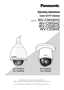 Page 1Before attempting to connect or operate this product,
please read these instructions carefully and save this manual for future use.
The model number is abbreviated in some descriptions in this manual.
Operating Instructions
Color CCTV Camera
Model No. WV-CW590/GWV-CW594E
WV-CS580/G WV-CS584E
WV-CS580/G
WV-CS584E  
WV-CW590/G 
WV-CW594E 