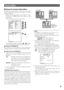 Page 99
Camera settings
n Using the Camera Setup Menu 
Display  the  camera  setup  menu  from  the  setup 
m e n u	( A d v a n c e d 	M e n u ) 	t o 	c o n f i g u re 	c a m e r a	
settings	(page	8).	
  1. Display  the  advanced  setup  menu (page	 8),  move 
the  cursor  to  CAMERA
 ,  and  then  press  the  CAM 
(SET)	button.
    This will display the camera setup menu. 
	 *	 The	 following	 sections	numbered	 1  to  A	explain	
how to use each of the camera setup menu items. 
 
1  Camera ID (CAMERA ID)
S e...