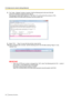 Page 1608.The “hosts - Notepad” window is opened. Add the following text to the end of the file.
(camera IP address) (copied text from step 5)
The example is when the IP address is “192.168.0.10” and the CN of the camera is “WV–
SUD638.0000-0100-450D-0022.panasonic-security-system.net”.
9. Select “File”  ® “Save” to save the file and then close the file.
10. When accessing with a browser, add the following text for the CN after entering "https://" in the
"address" box.
IMPORTANT
•When the HTTPS...