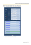 Page 17913.2  How to delete the set schedule
1.Uncheck the check box of the set day of the week.
Operating Instructions179
13 Configure the settings relating to the schedules [Schedule]   